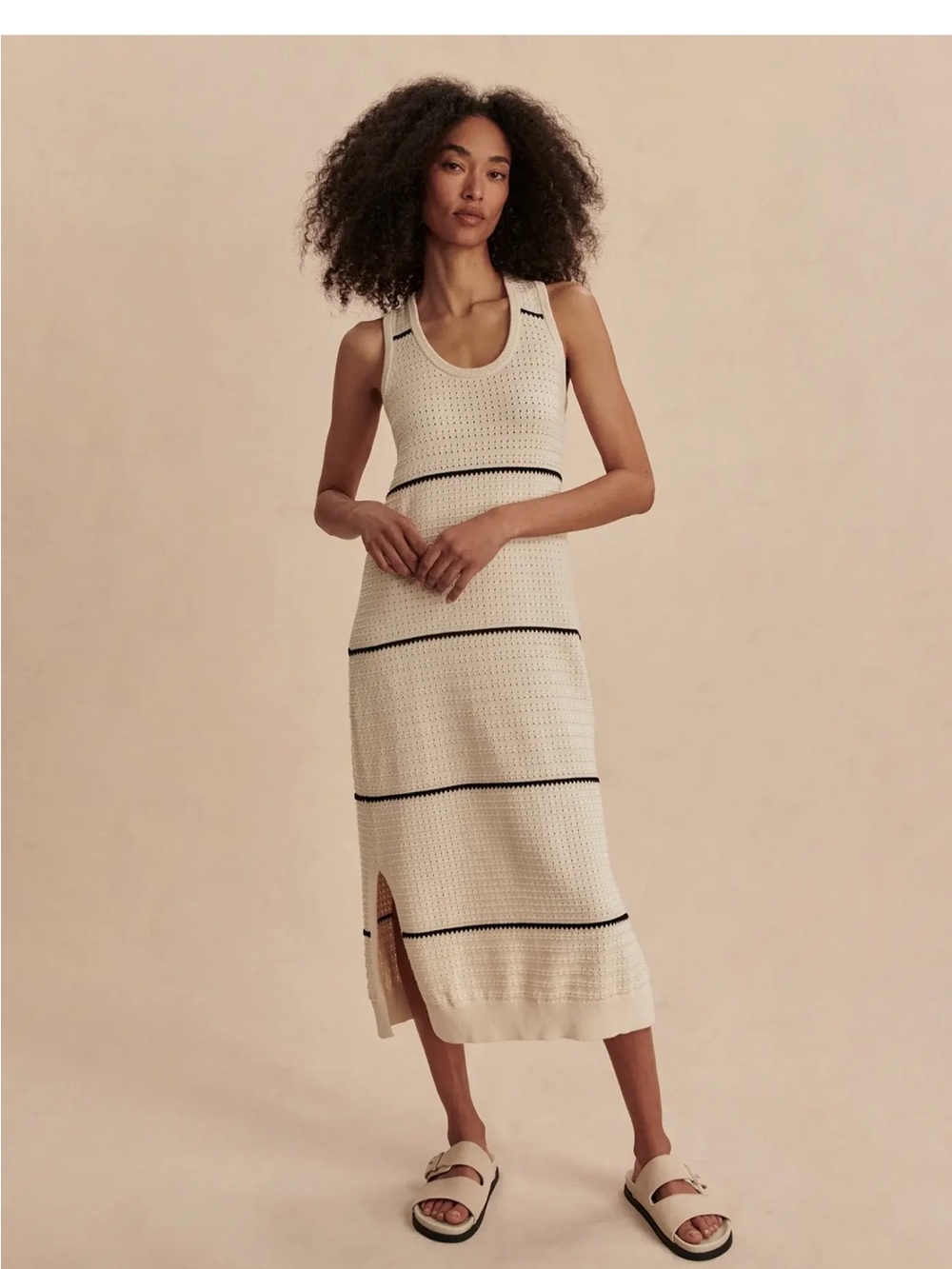 NWT Varley Scott Scoop Neck Dress